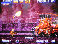 Metal Slug sur Sega Saturn